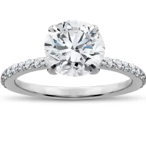 1 3/4 ct Lab Grown Diamond Sophia Engagement Ring 14k White Gold