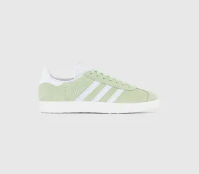 adidas Gazelle Semi Green Spark White Semi Green Spark Uk Size 4