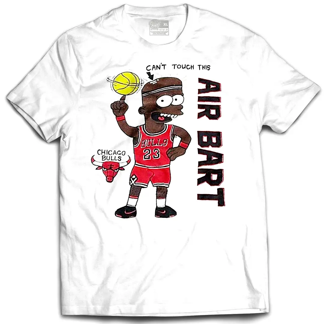 Air Bart Vintage Mint White Tee