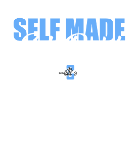 Air Jordan 1 UNC Toe Black T-Shirt (Self Made Self Paid)