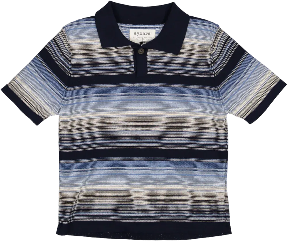 Aymara Thilo Striped Polo T-shirt