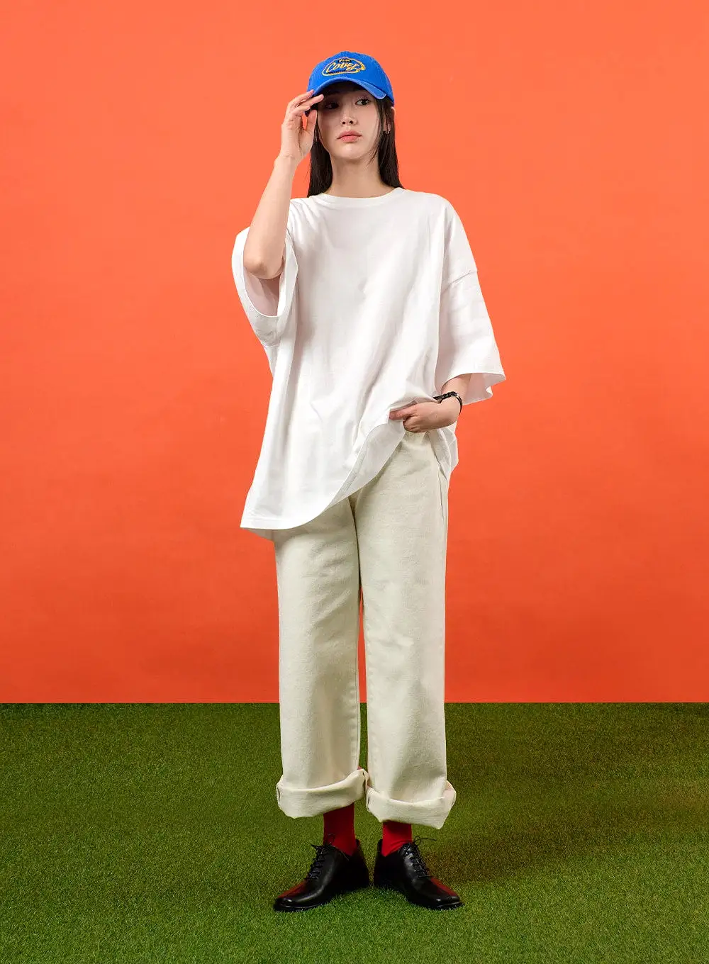 Basic Oversized T-Shirt OF406