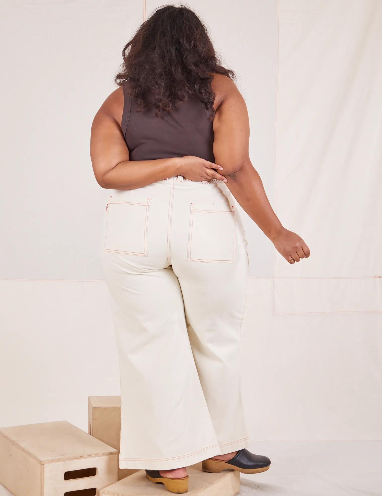 Bell Bottoms - Vintage Tee Off-White