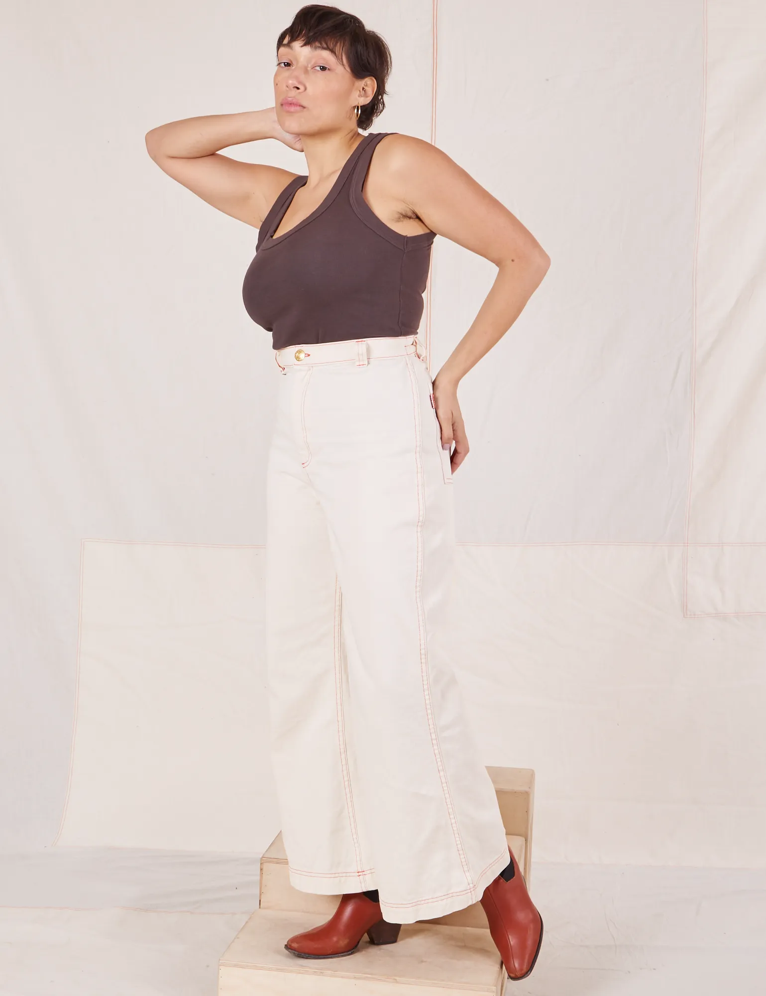 Bell Bottoms - Vintage Tee Off-White