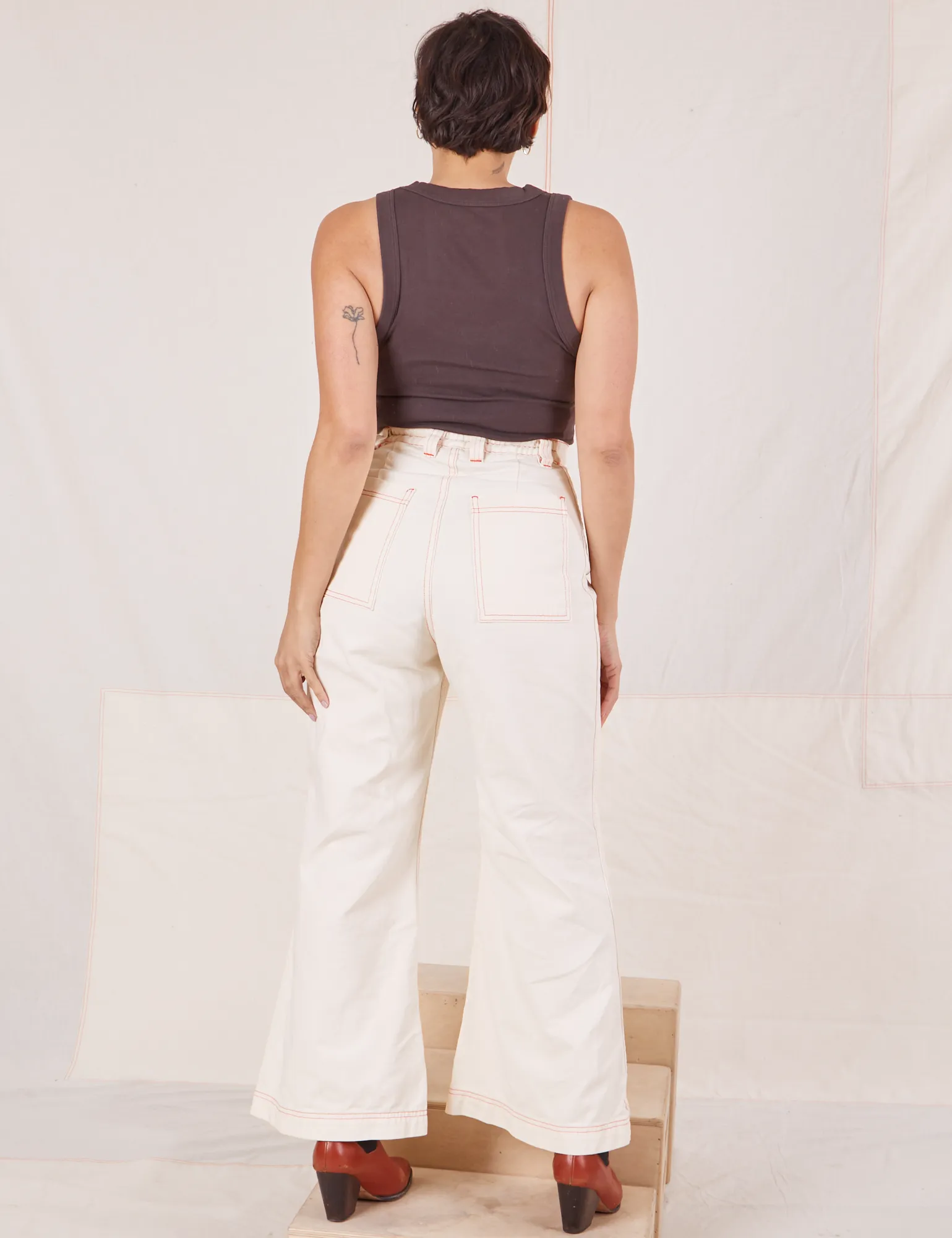 Bell Bottoms - Vintage Tee Off-White