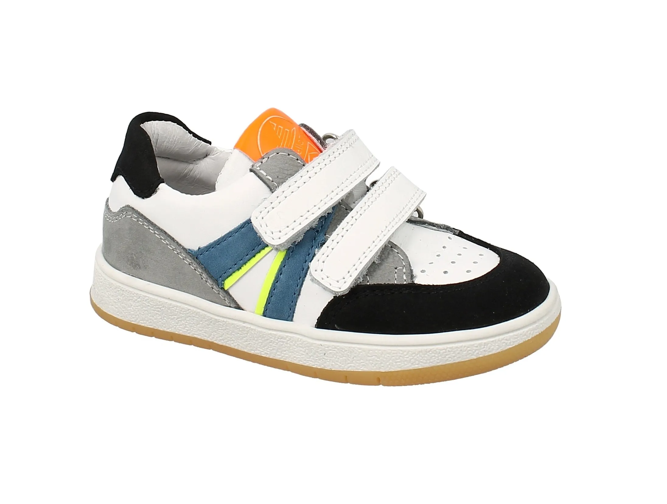 BELLAMY DEDE Blanc Noir Chaussures Basses Baskets