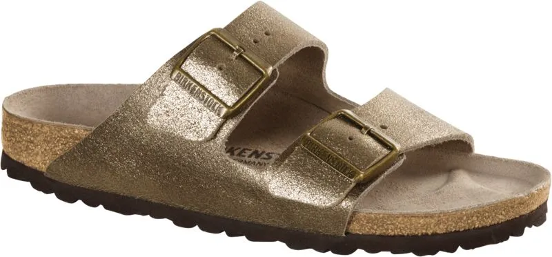 Birkenstock Arizona Classic Footbed - Washed Metallic Leather