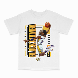 Black Mamba Dunk White Tee