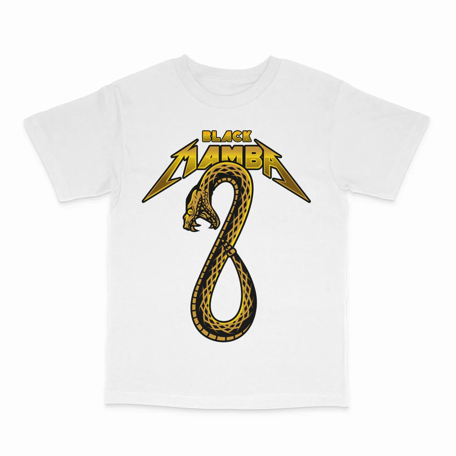 Black Mamba Logo White Tee