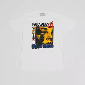 BROKEN HEART TEE WHITE/YELLOW/RED