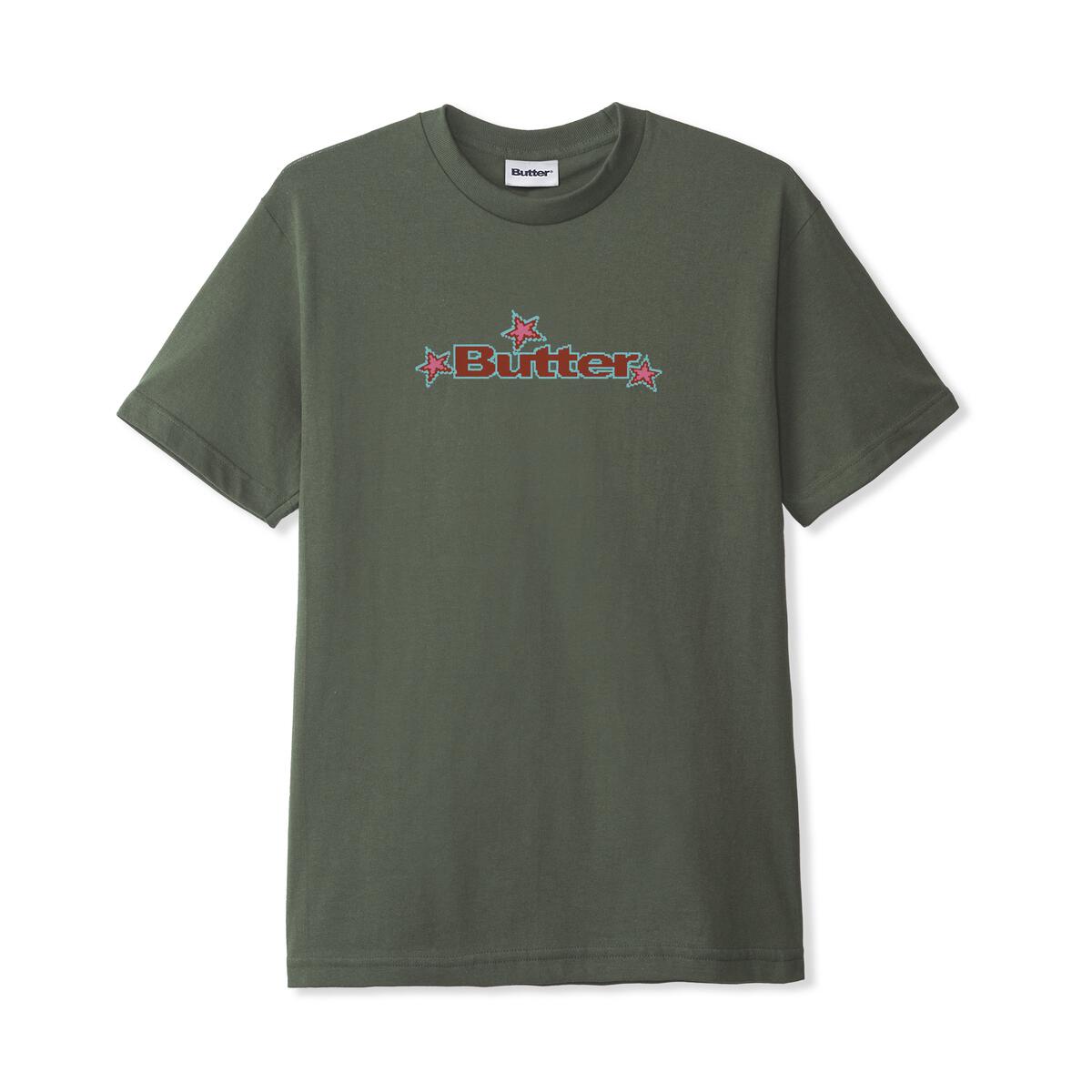 Butter Goods Star Logo Tee Army