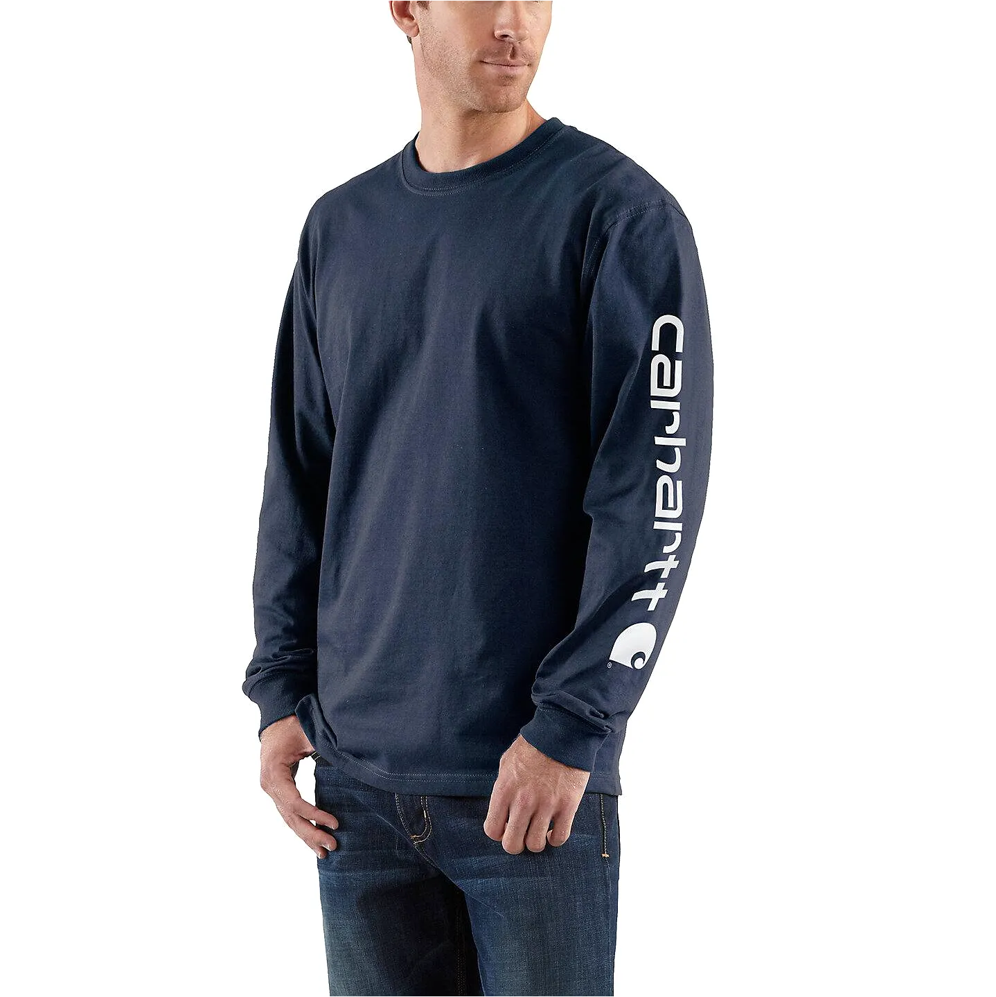 Carhartt Signature Sleeve Logo Long Sleeve T-Shirt