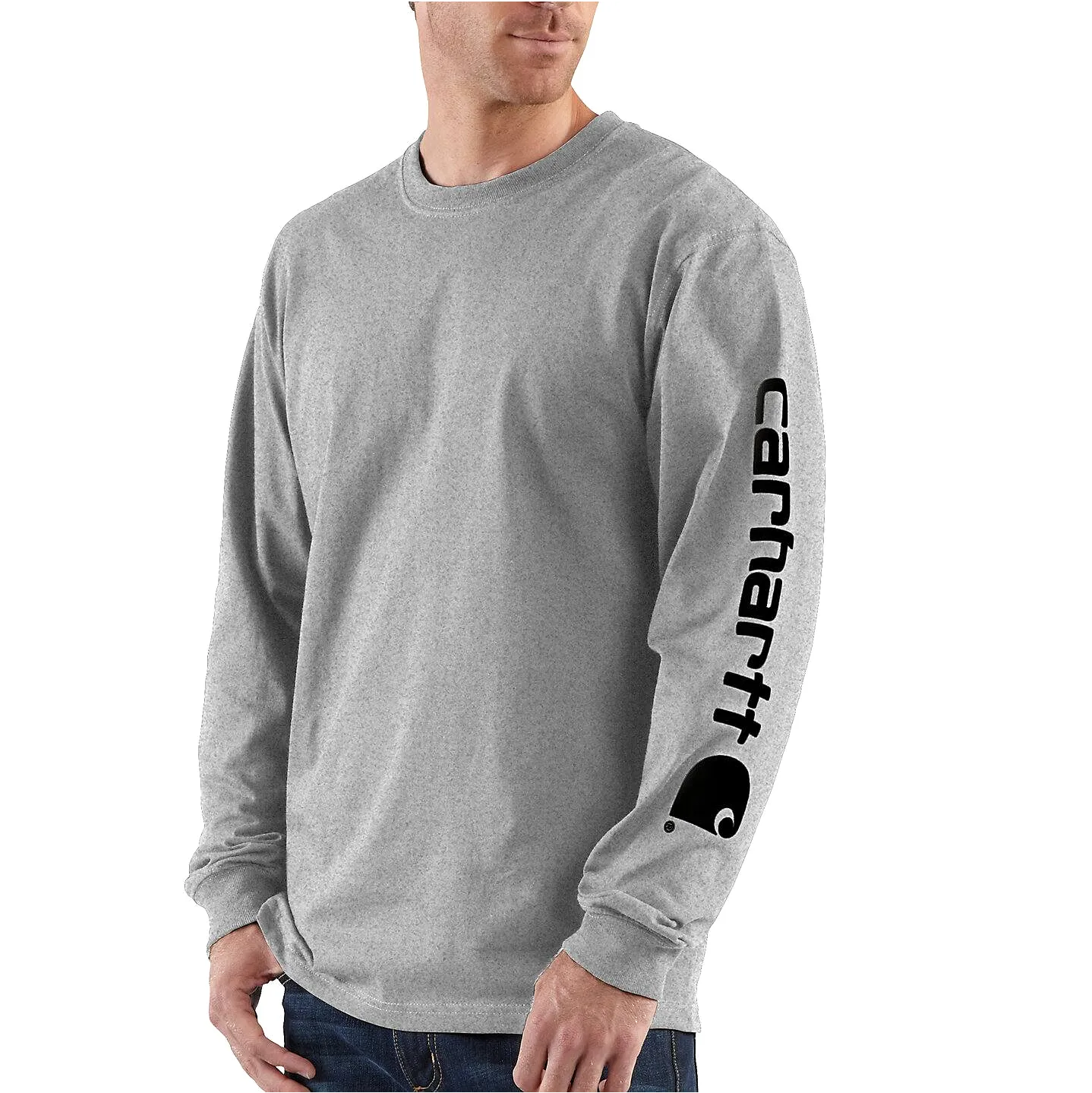 Carhartt Signature Sleeve Logo Long Sleeve T-Shirt