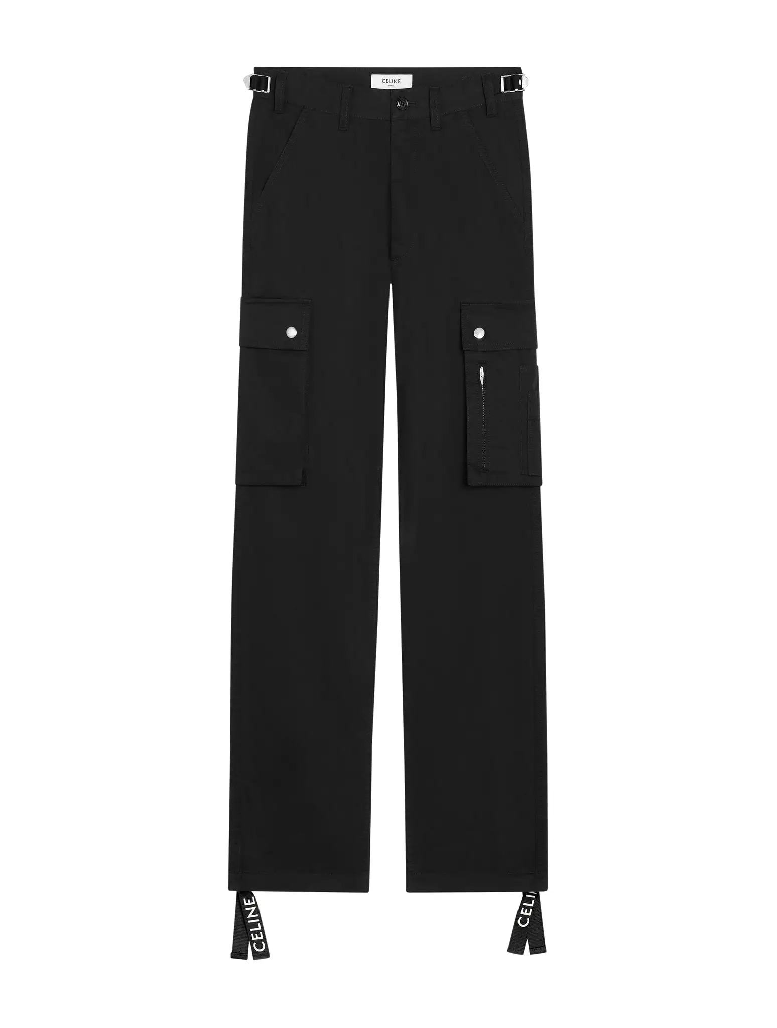 CELINE CARGO PANTS IN COTTON LINEN