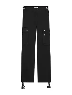 CELINE CARGO PANTS IN COTTON LINEN