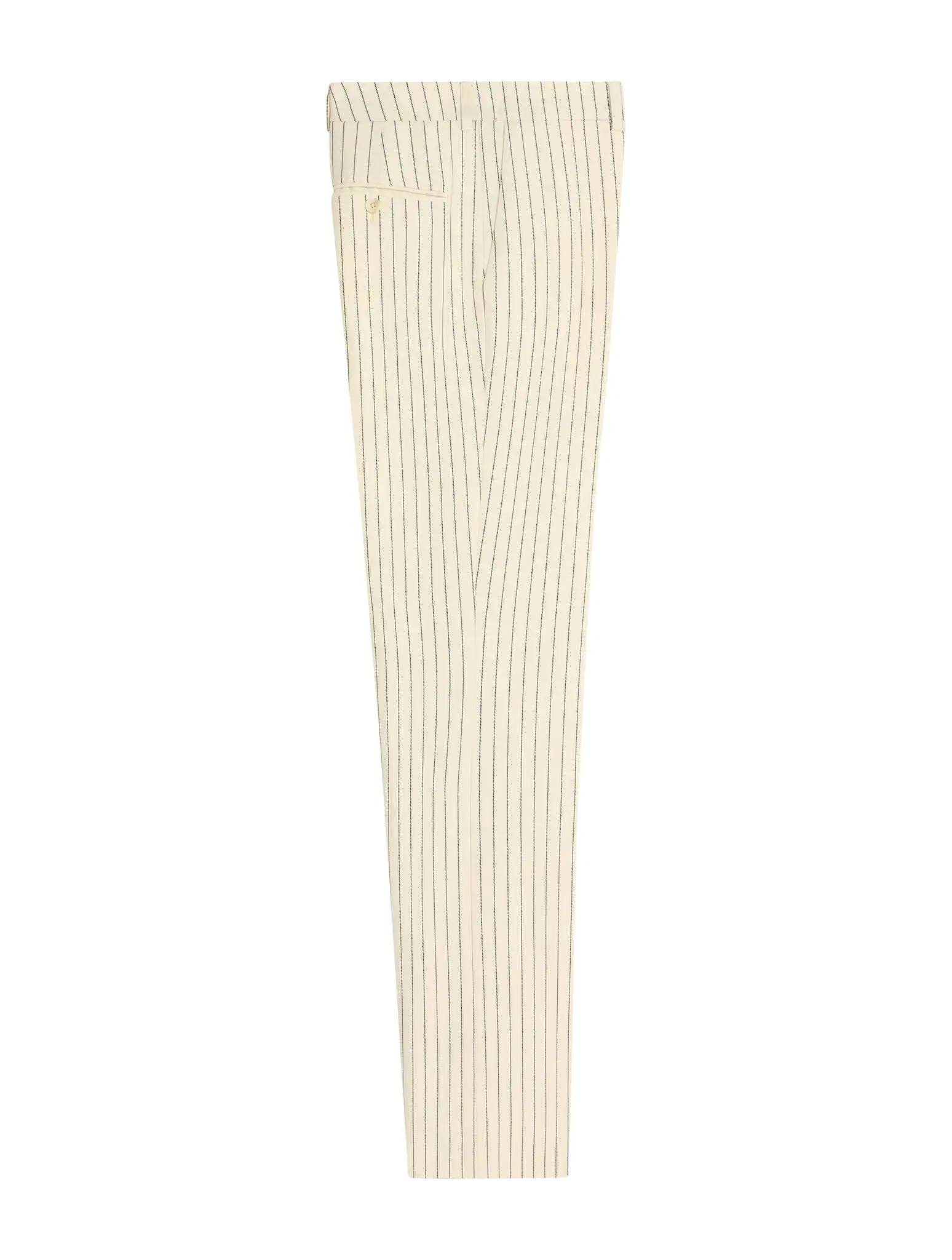 CLASSIC STRIPED WOOL PANTS