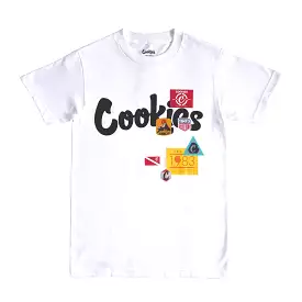 COLORES TEE WHITE/BLACK