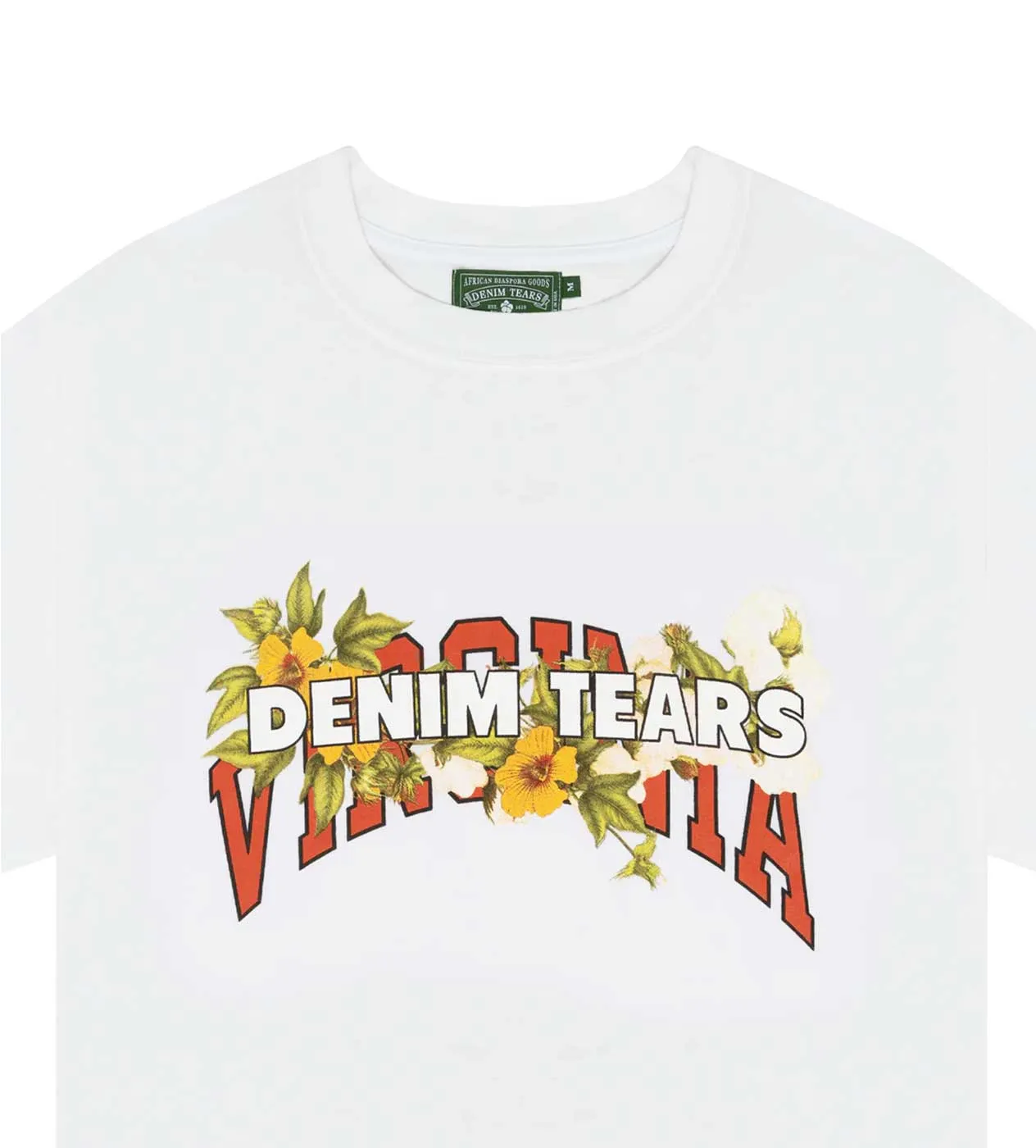 Denim Tears Virginia White Tee