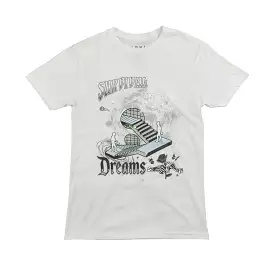 EXERCISE YOUR DREAMS TEE WHITE/GREY