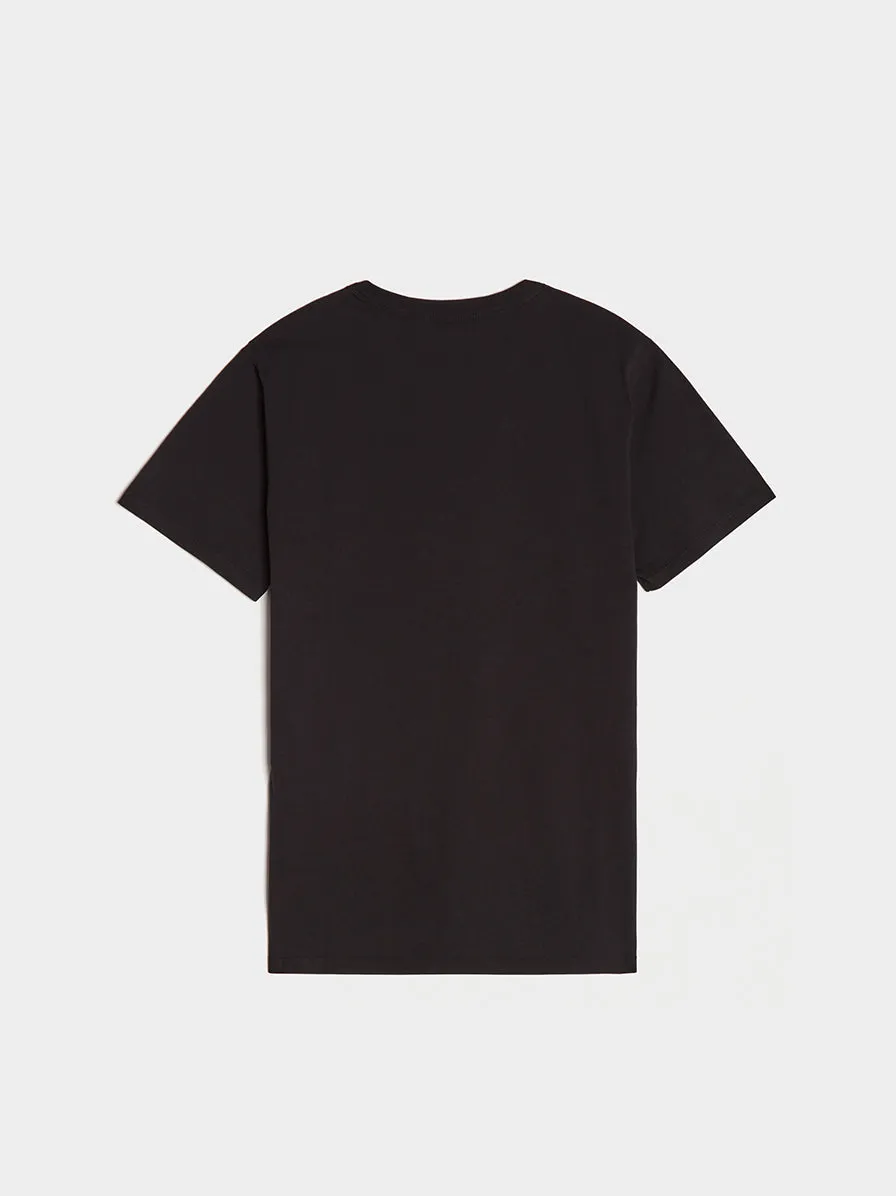 Fox Head Patch Classic Tee Shirt, Black