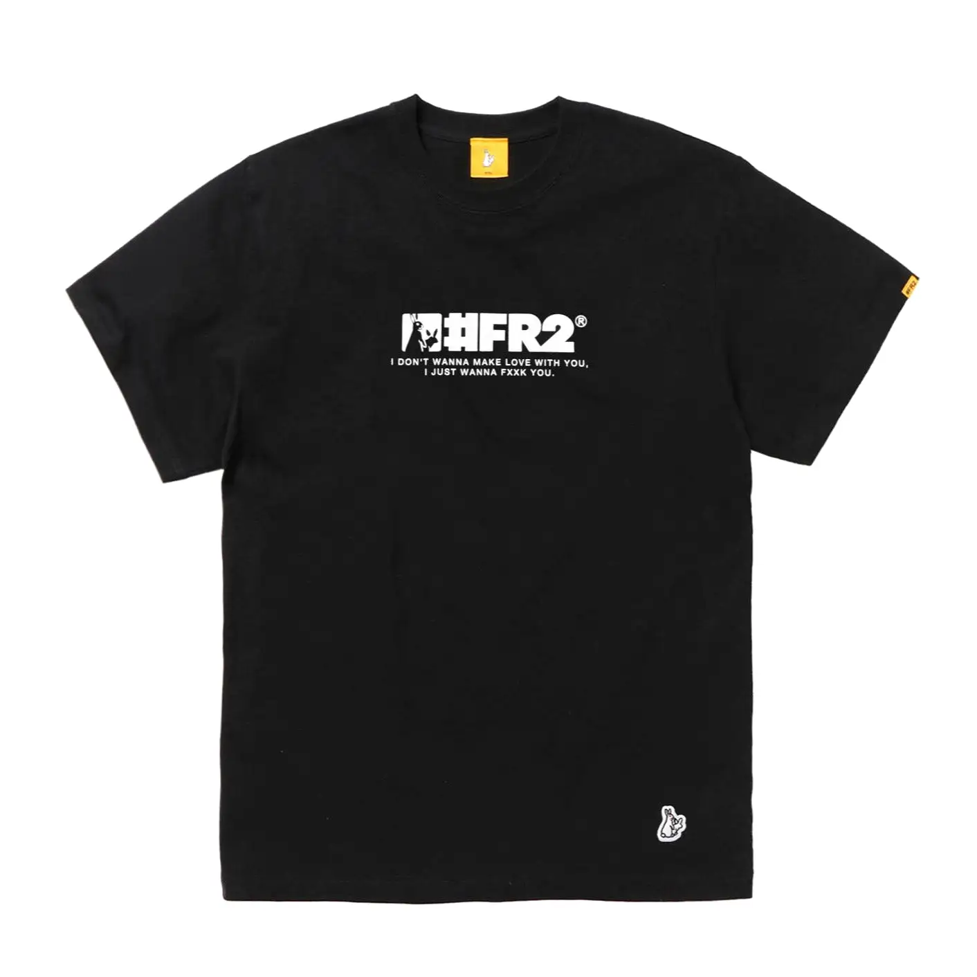 FR2 JAPAN Signature Logo Tee Black