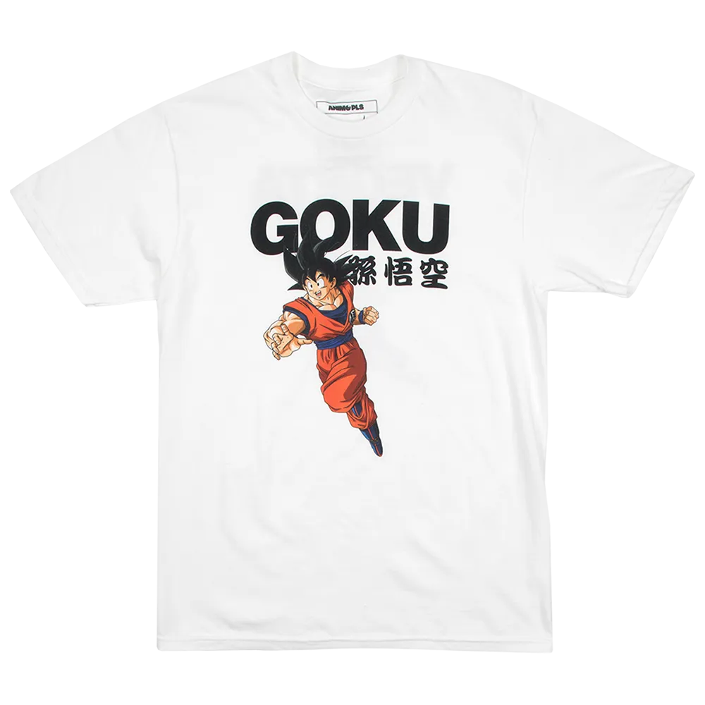 Goku and Vegeta White Tee