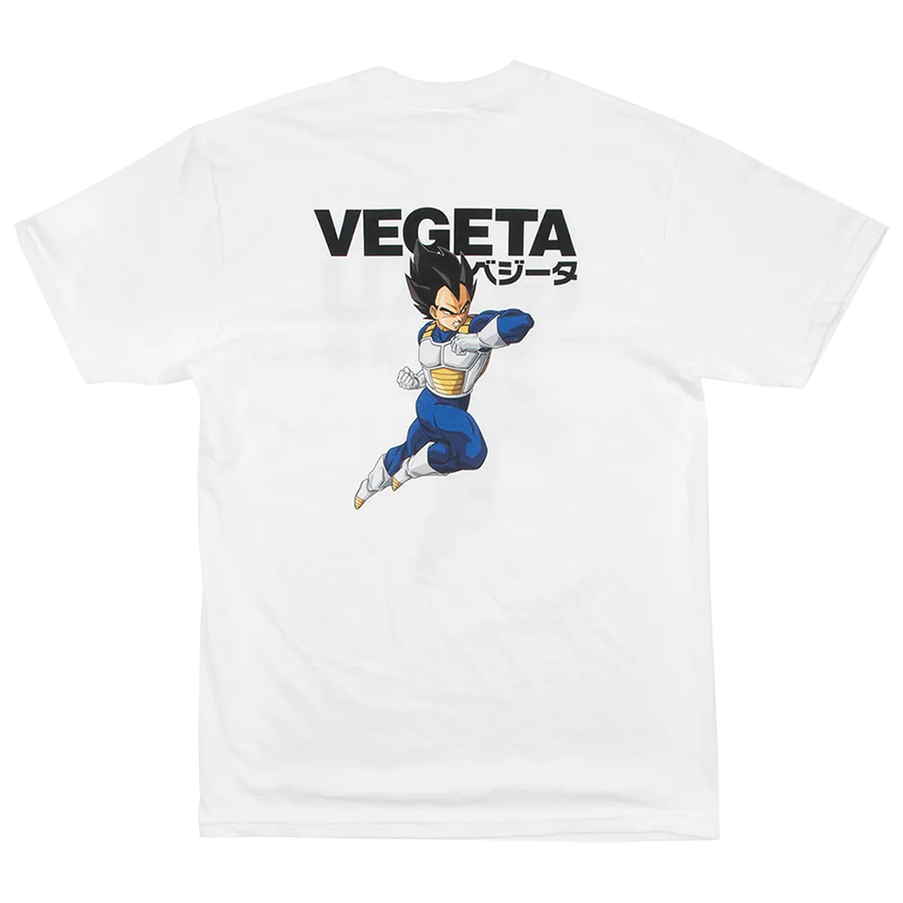 Goku and Vegeta White Tee