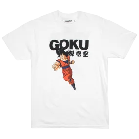 Goku and Vegeta White Tee