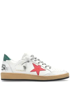 Golden Goose Deluxe Brand - Baskets Ball Star vert & rouge