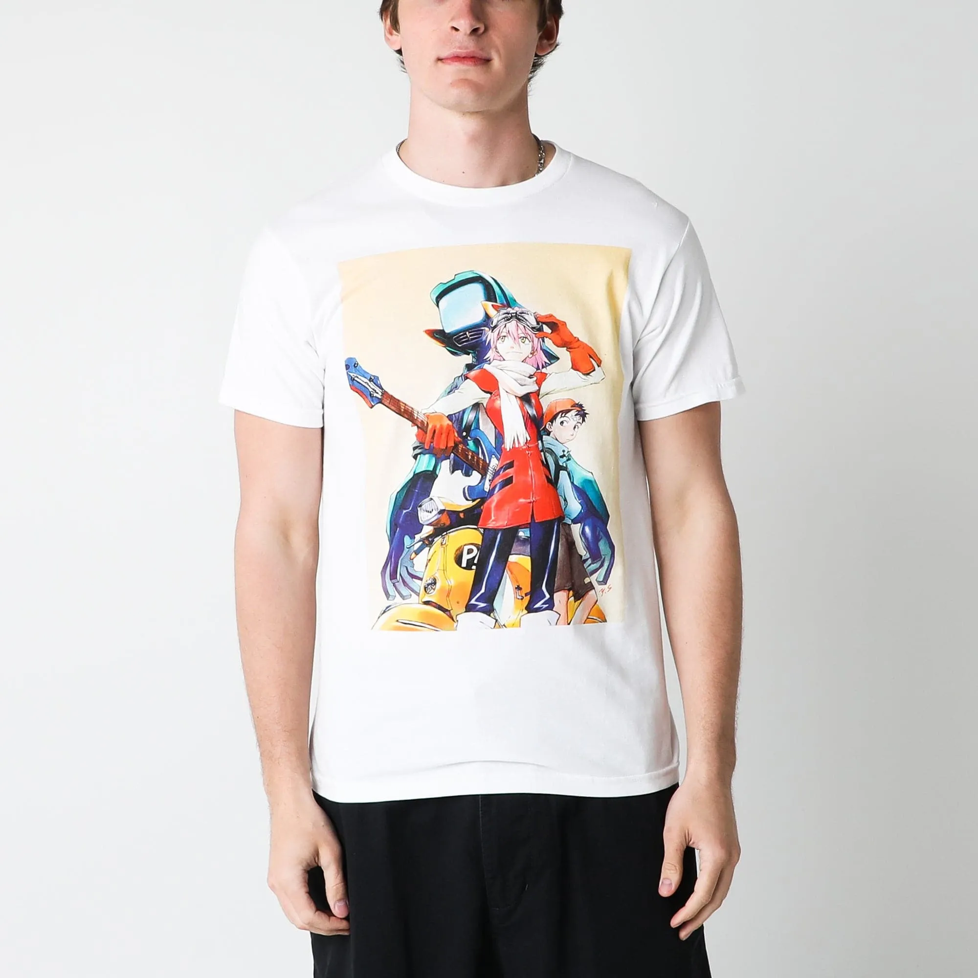 Haruko Poster Art White Tee