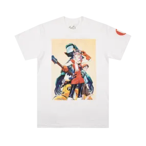 Haruko Poster Art White Tee