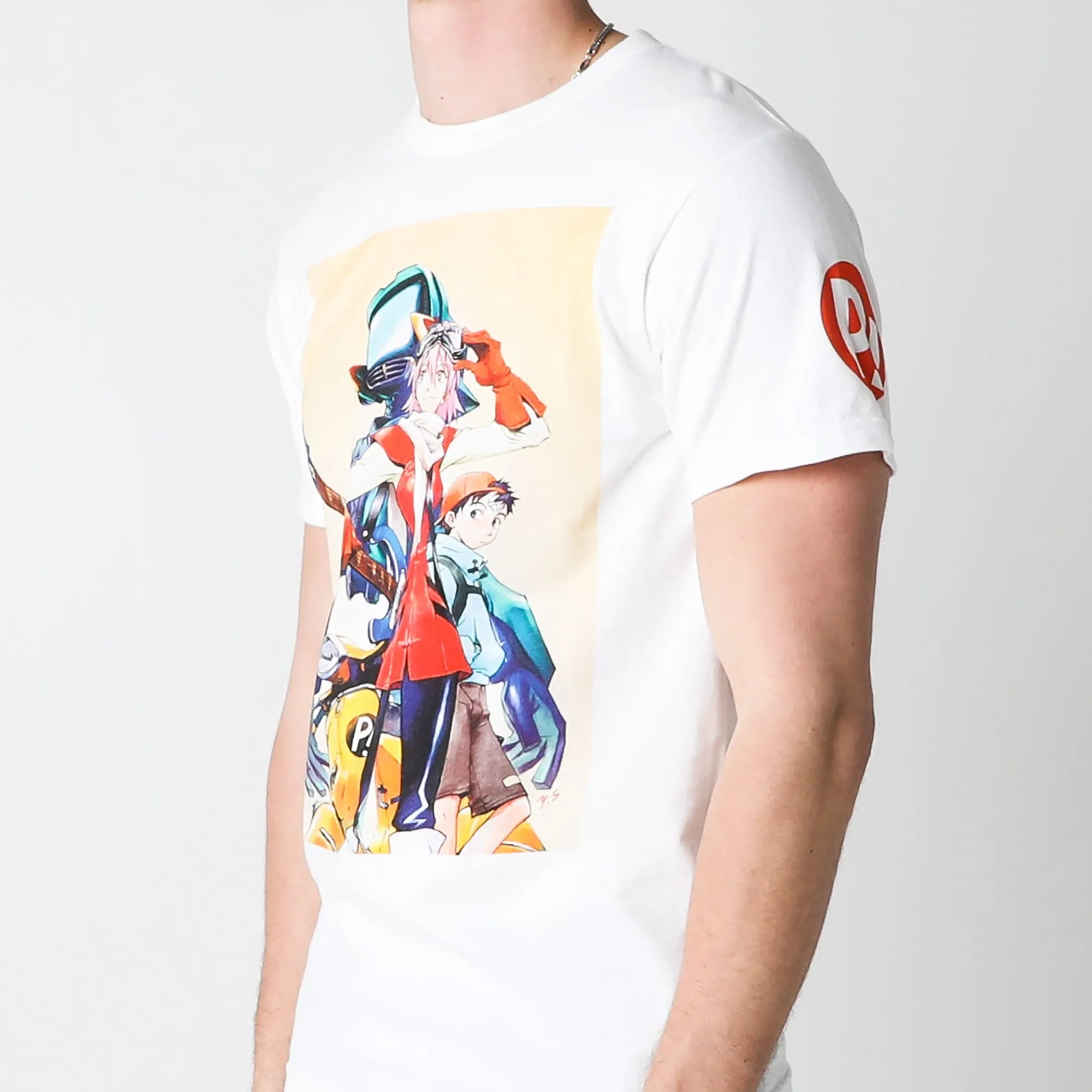 Haruko Poster Art White Tee