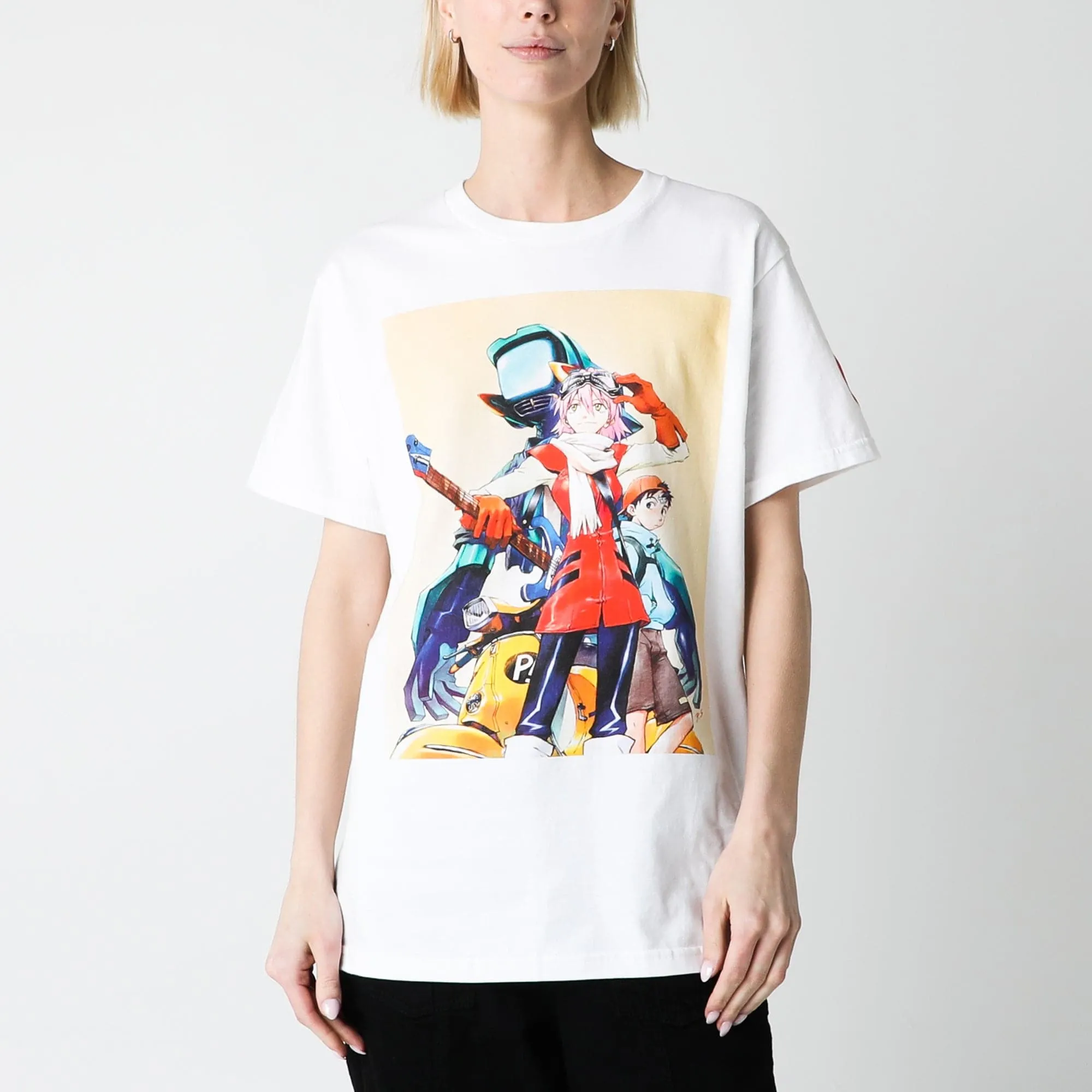 Haruko Poster Art White Tee