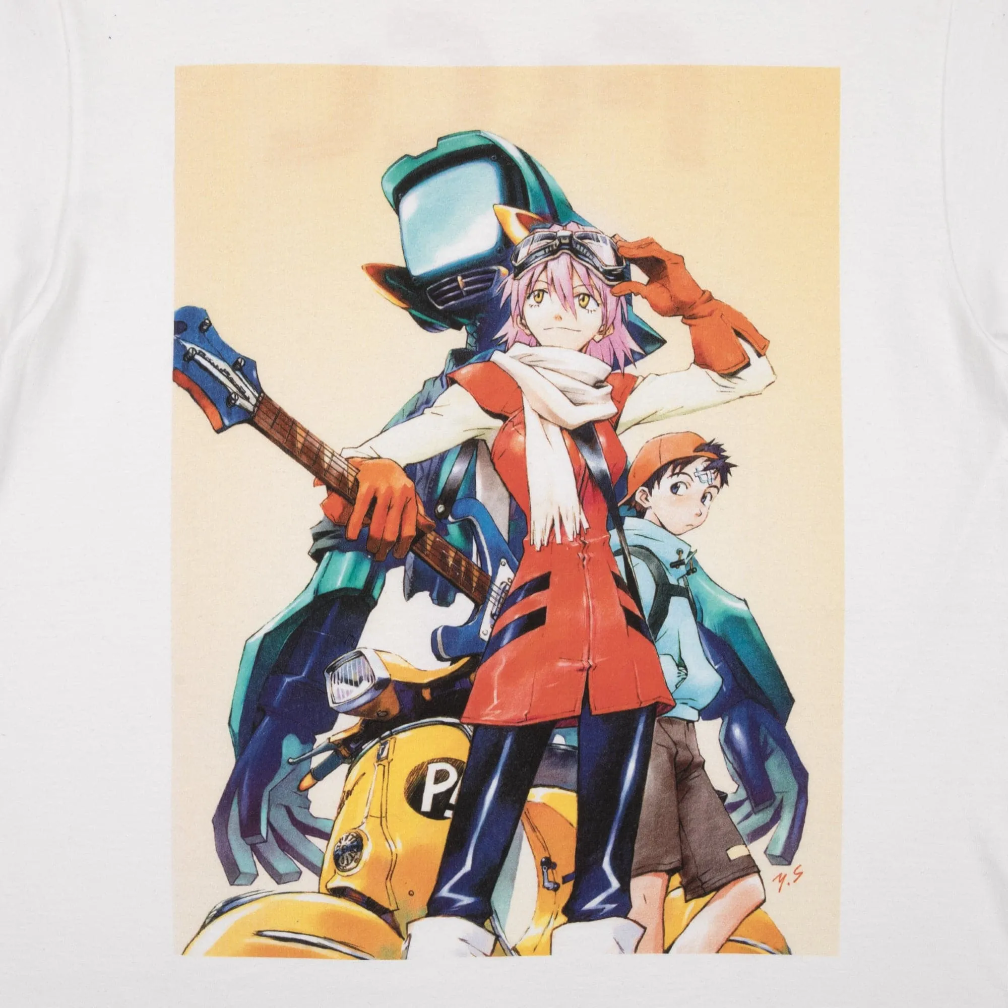 Haruko Poster Art White Tee