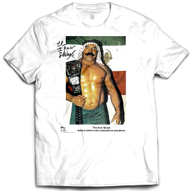 Iron Sheik Signature White Tee