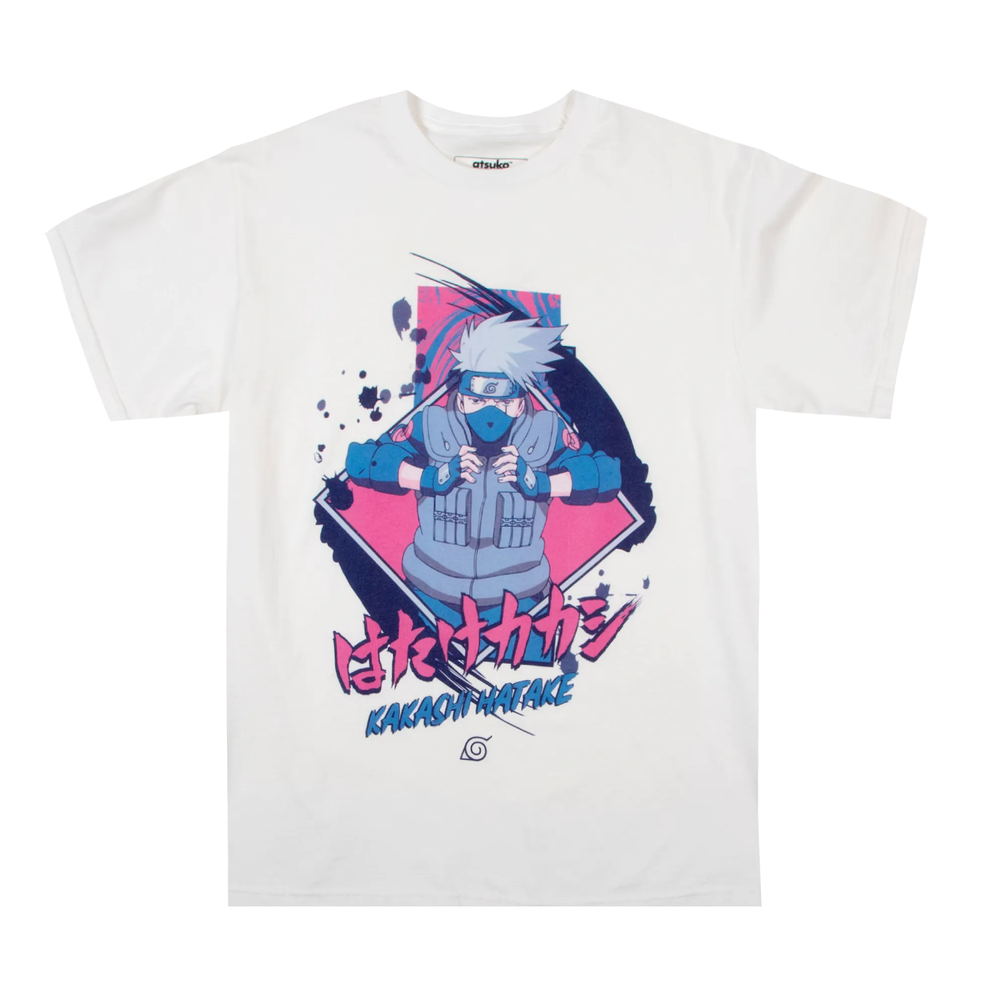 Kakashi Sensei White Tee