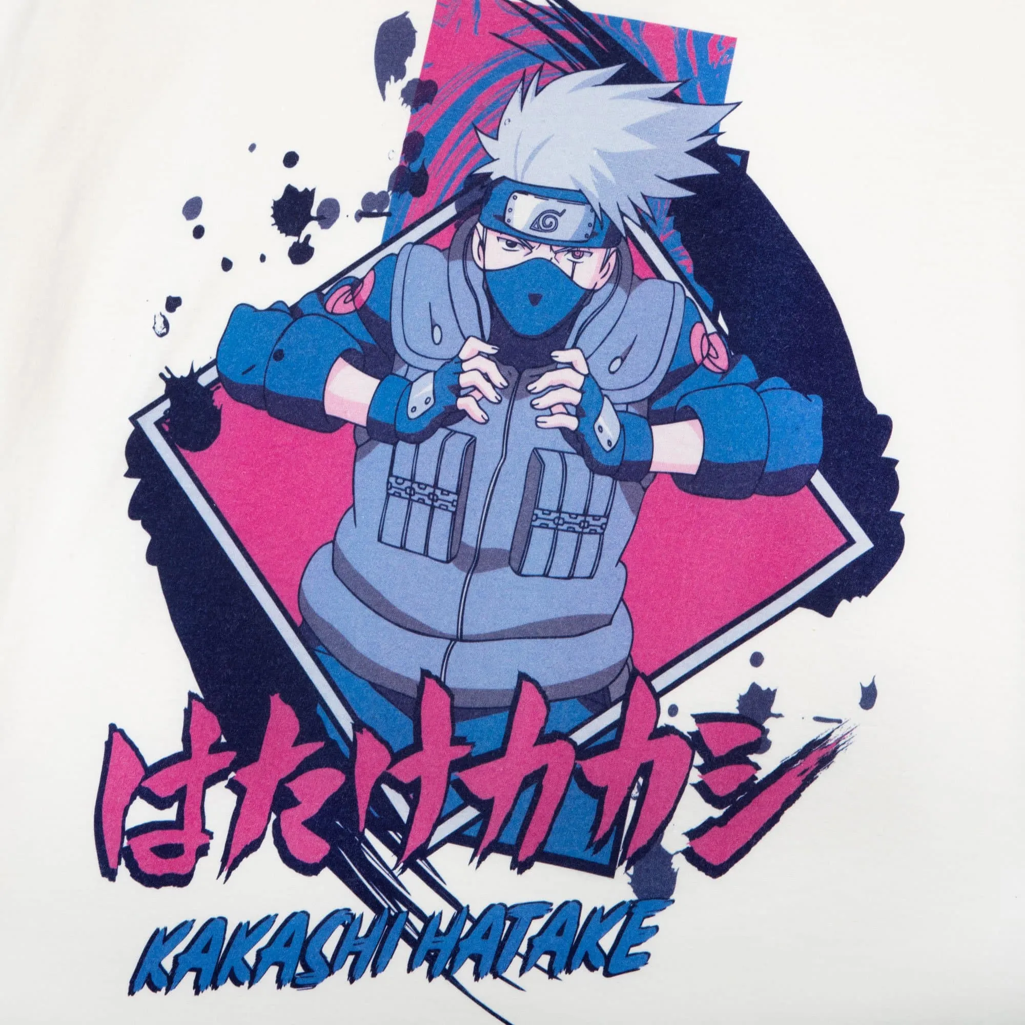 Kakashi Sensei White Tee