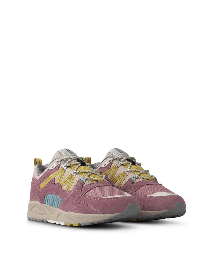 Karhu Womens Fusion 2.0 Trainer Lilas / Golden Green