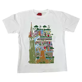 LA ROPA Art Home White Tee