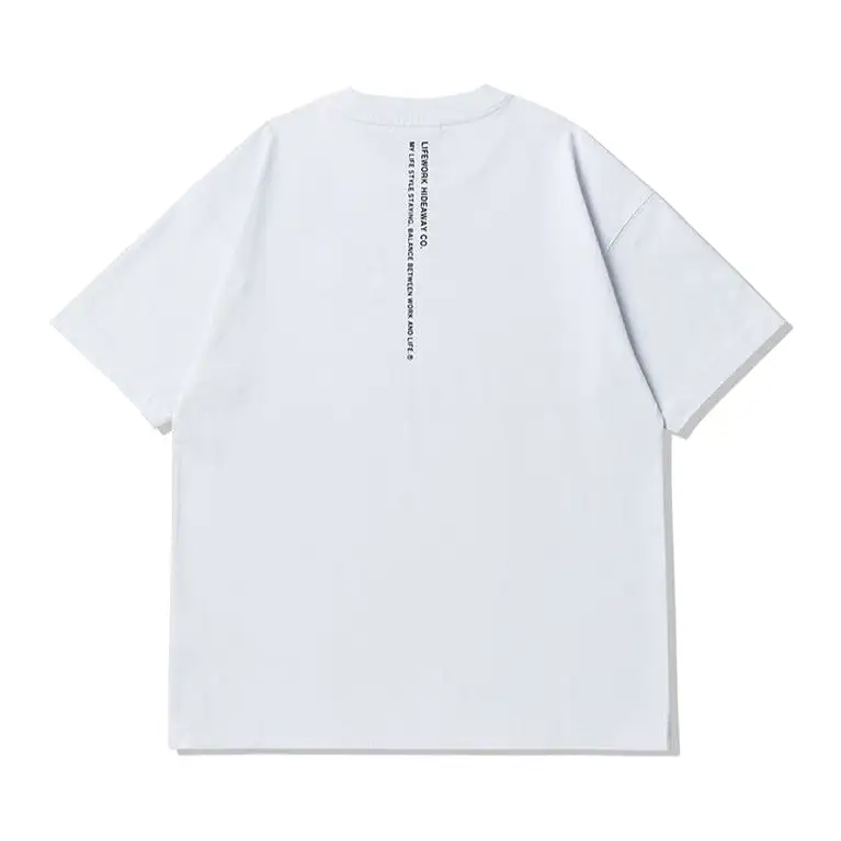 LifeWork Patch Logo Tee White