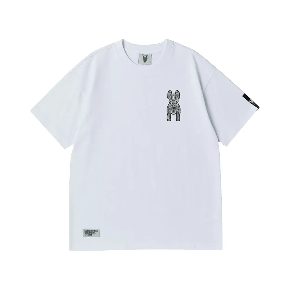 LifeWork Patch Logo White Tee