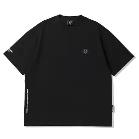 LifeWork Round Patch Logo Tee Black