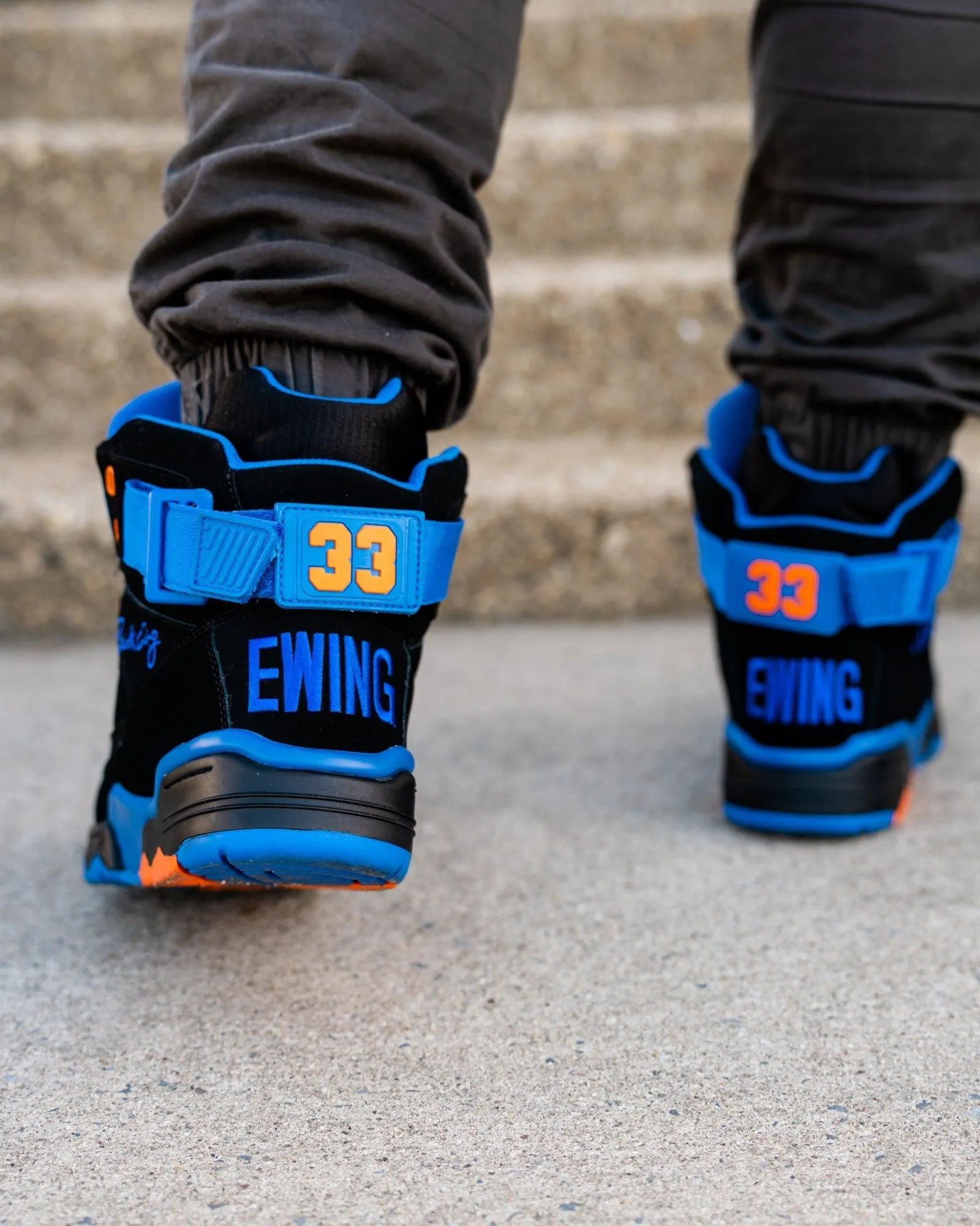 (Men's) Ewing Athletics 33 Hi 'NYC' Black / Royal 1BM01777-035