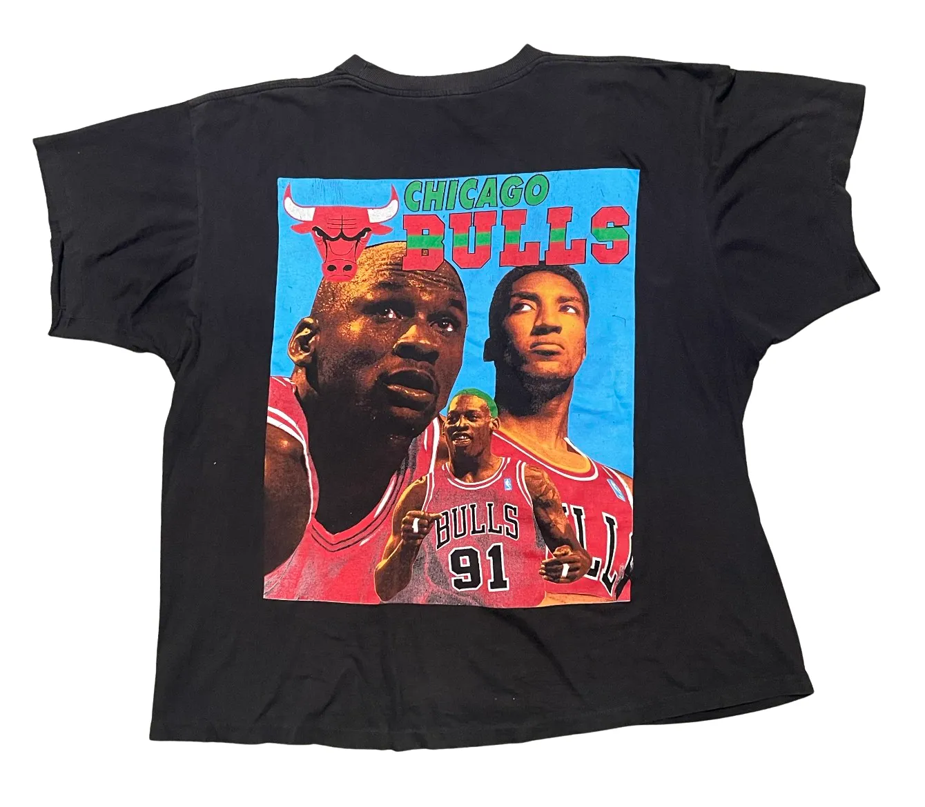 Michael Jordan 'Big 3' Vintage Tee