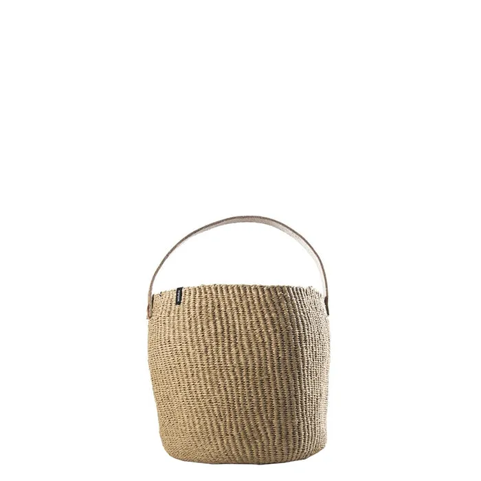 Mifuko Kiondo Basket Brown With Handle Small