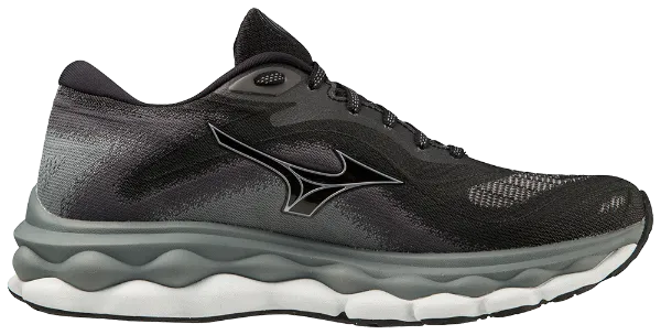 Mizuno Wave Sky 7 (D Width) - Black Storm (Womens)