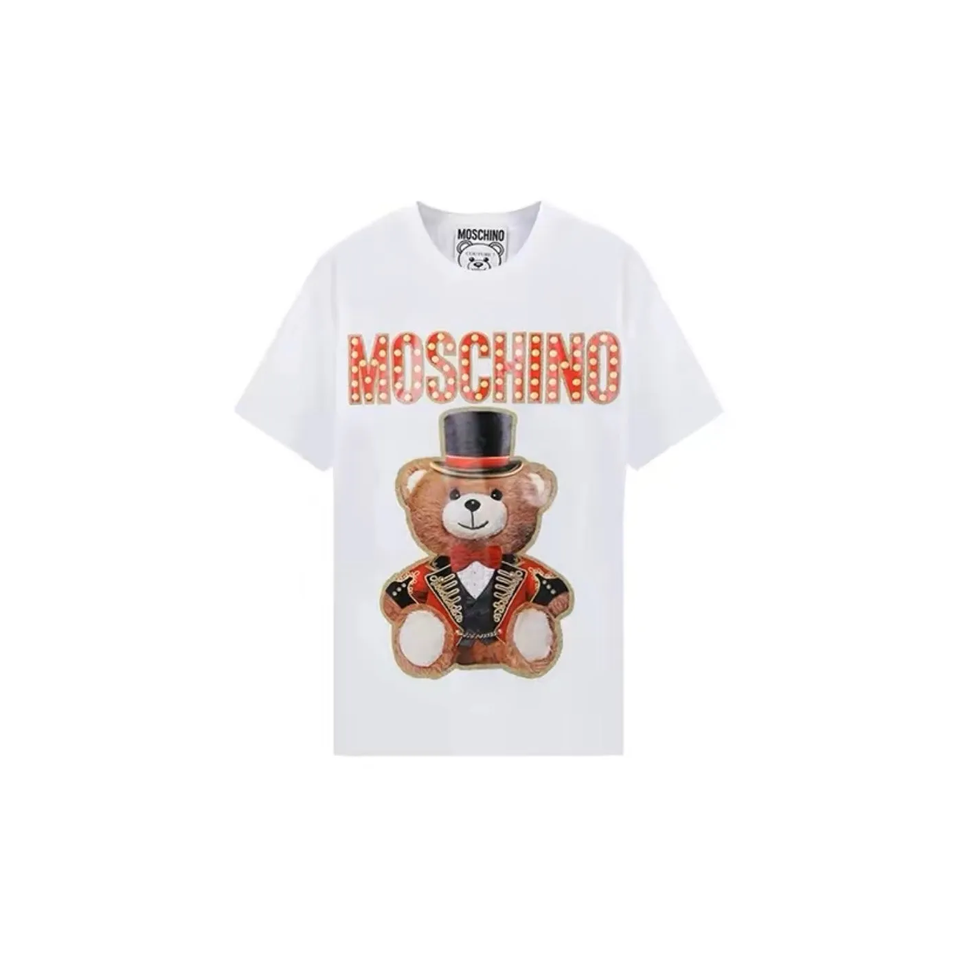 Moschino Circus Bear White Tee