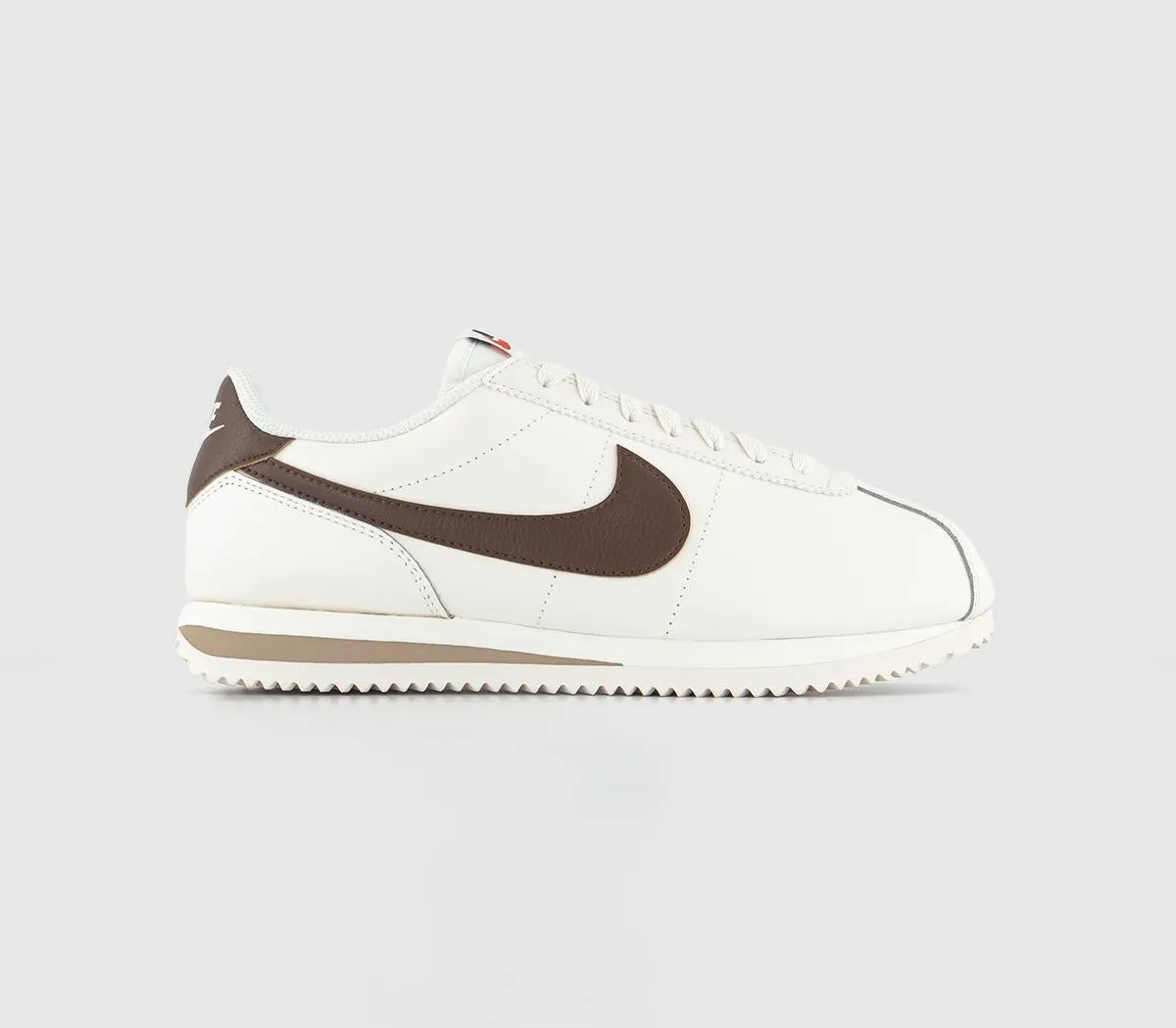 Nike Cortez Trainers Sail Cacao Wow Khaki White