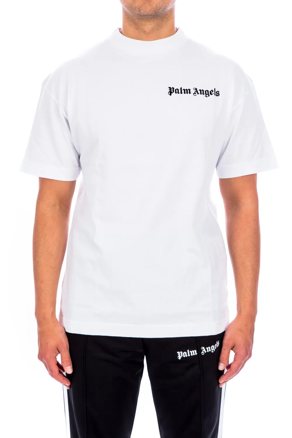 Palm Angels  Basic White Tee | Credomen