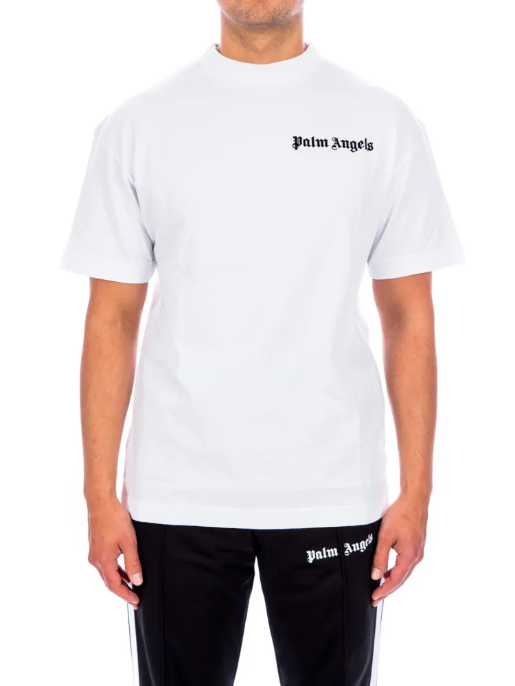 Palm Angels  Basic White Tee | Credomen